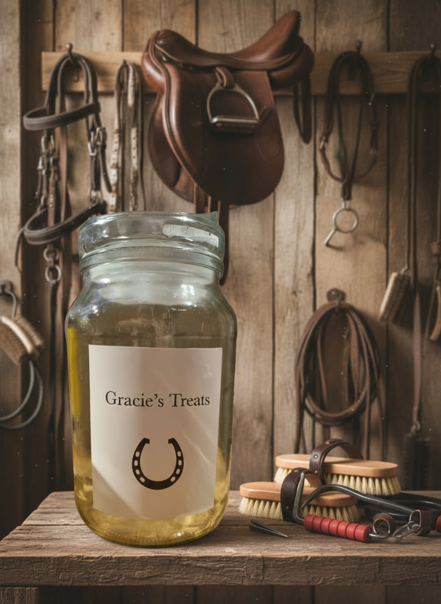 Horse treats labels - equestrian feed personlised