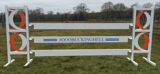 Horse/pony Jumps pole Decal - Vinyl (Stickers, labels) Equine lover diy horse jumps equestrian diy poles