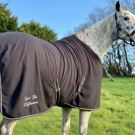 Black Horse Fleece - Personalised
