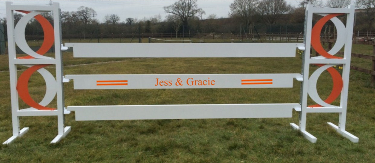 Horse/pony Jumps pole Decal - Vinyl (Stickers, labels) Equine lover diy horse jumps equestrian diy poles