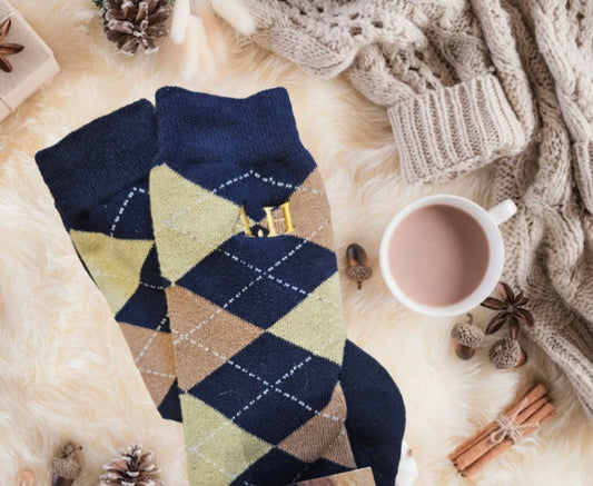 Embroidered Socks - initials