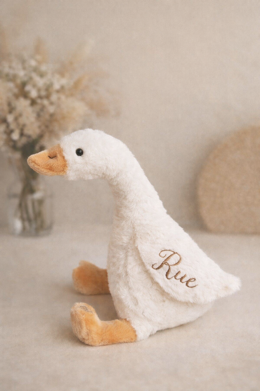 Embroidered Silly Goose